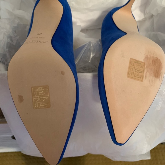 Jimmy Choo Electric Blue Pumps
